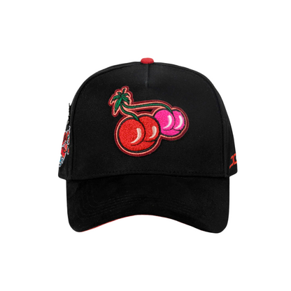 JC Hats Cherry Black