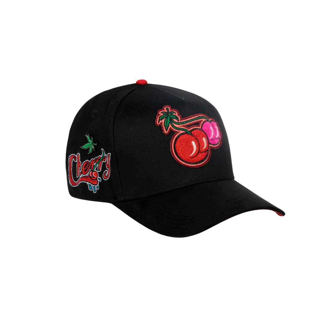 JC Hats Cherry Black